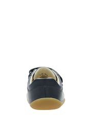 modra - Clarks Usnjeni čevlji za malčke First Walker Craft - Slika 5 iz 7