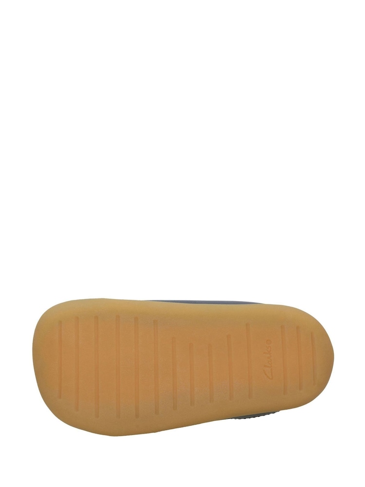 modra - Clarks Usnjeni čevlji za malčke First Walker Craft - Slika 7 iz 7
