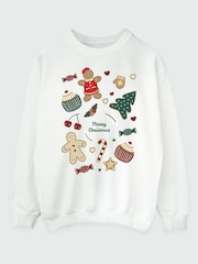 Brands In White Christmas Icons Sweatshirt - Image 2 of 4