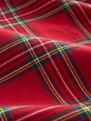 Red Check Matching Family Womens Christmas Flannel 100% Cotton Pyjamas - Image 9 of 9