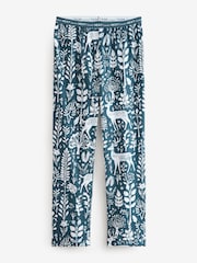 Navy Woodland 100% Cotton Short Sleeve Pyjamas - Image 8 of 9