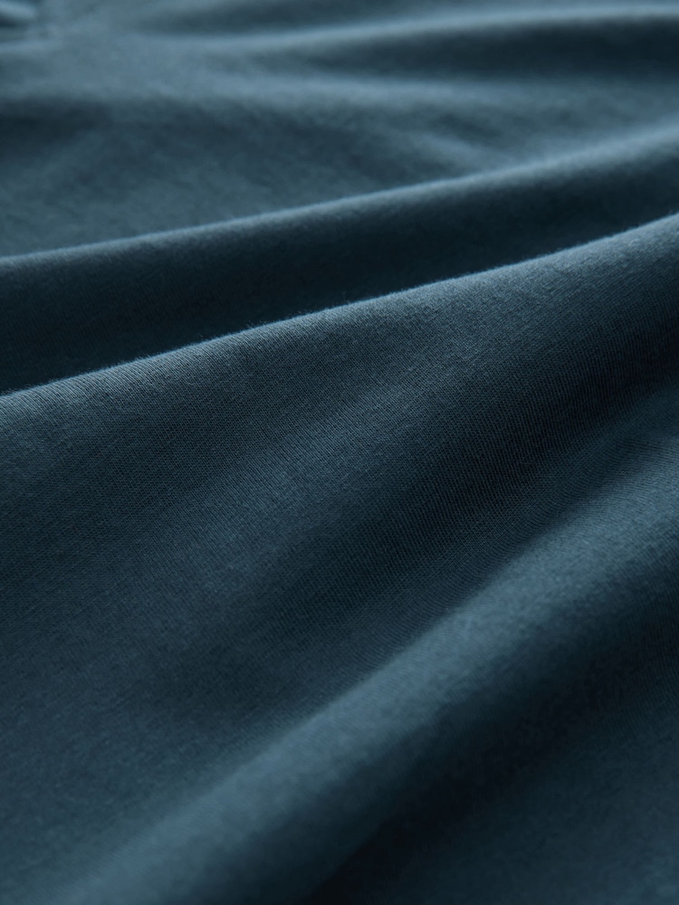 Navy Woodland 100% Cotton Short Sleeve Pyjamas - Image 9 of 9