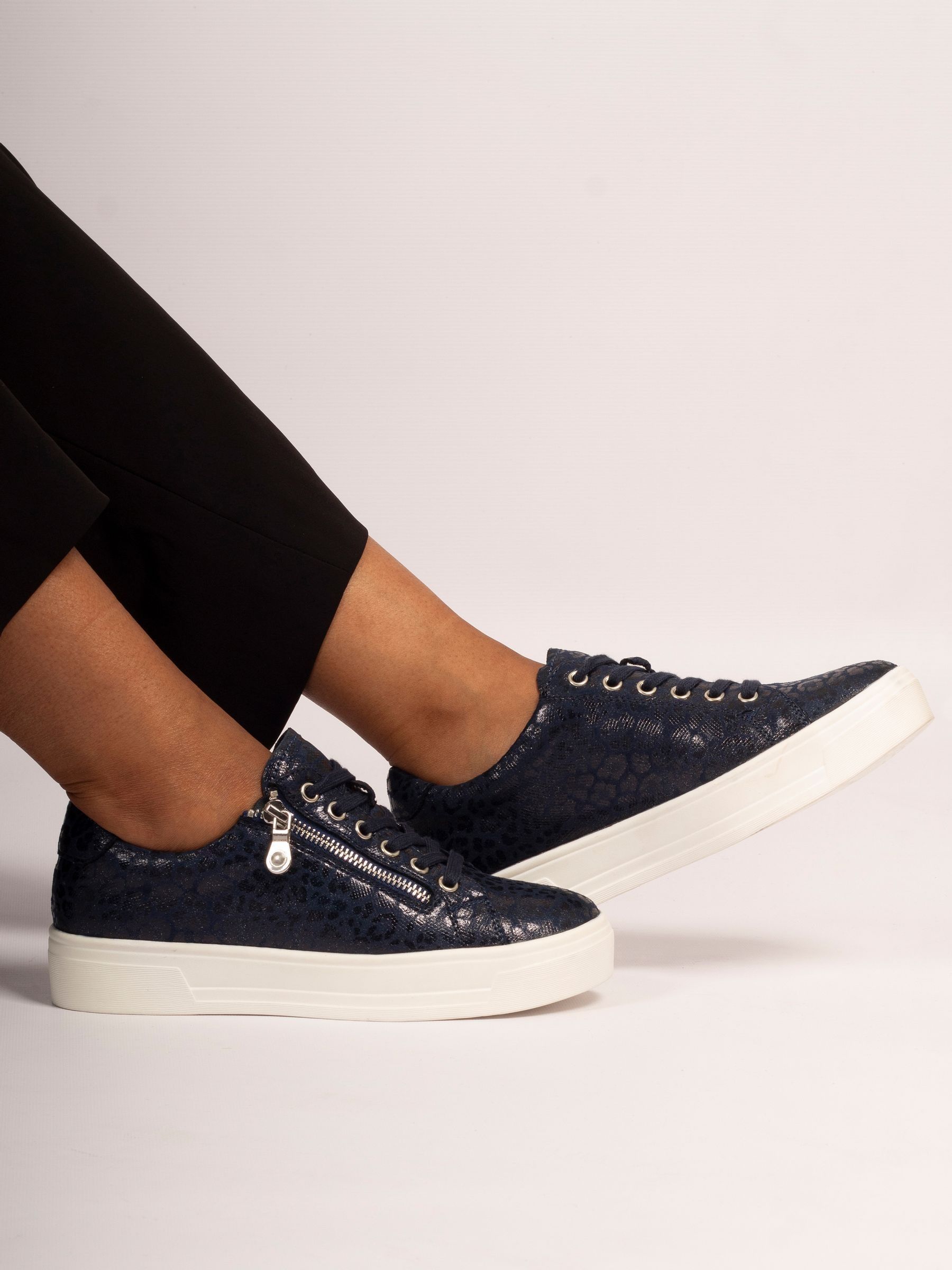 Buy Lunar Blue Charm Trainers from Next Netherlands