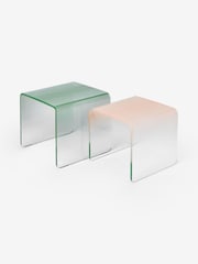 MADE.COM 2 Tone Hesta Nest of 2 Side Table - Image 2 of 3