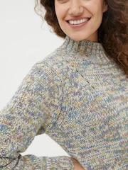 FatFace Natural Alexis Wildscapes Jumper - Image 4 of 5