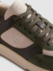 Unseen Leather Suede Noirmont Trainers - Image 5 of 5