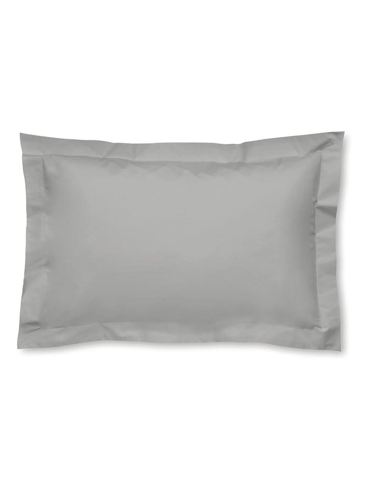 Laura Ashley Set of 2 Steel 200 Thread Count 100% Cotton Pillowcases - Image 2 of 4
