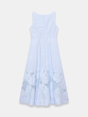 Mint Velvet Linen Blend Lace Midi Dress - Obraz 8 z 8