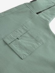 Sage Green Sweatshirt Utility Crew Neck Sweat Top (3-16yrs) - Image 7 of 8
