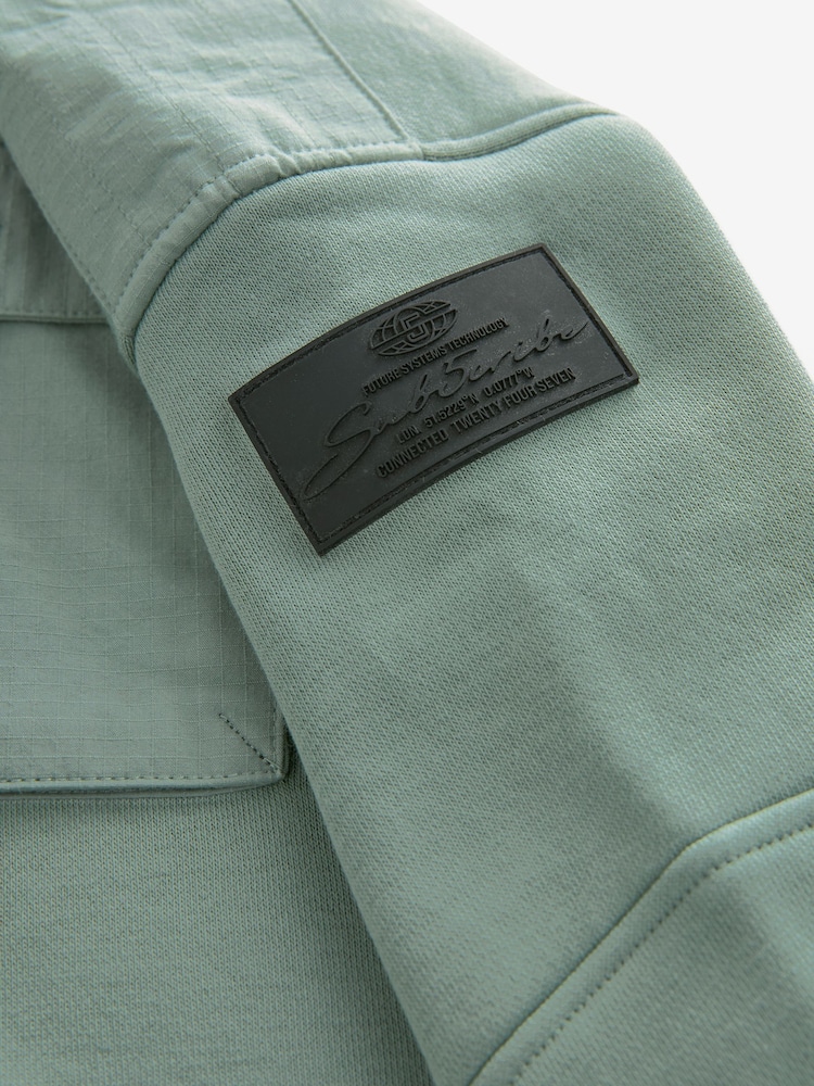 Salbeigrün - Utility-Sweat-Top mit Rundhalsausschnitt (3–16 Jahre) - Bild 8 von 8 Salbeigrün - Utility-Sweat-Top mit Rundhalsausschnitt (3–16 Jahre) - Bild 8 von 8