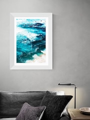 East End Prints White Sea Foam Print - Image 2 of 3