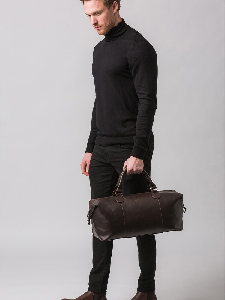 Made By Stitch Excursion Leather Holdall - Image 2 of 5