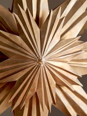 Nkuku Antique Brass Amata Hanging Star - Image 3 of 5