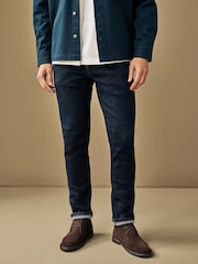Dark Blue Premium Super Stretch Jeans - Image 1 of 10