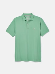 Joules Woody Light Green Regular Fit Cotton Pique Polo Shirt - Image 6 of 6