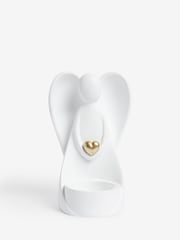White Angel Tea Light Candle Holder - Image 2 of 4