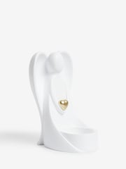 White Angel Tea Light Candle Holder - Image 3 of 4