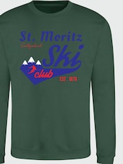 Brands In Green St Moritz Ski Club Sweatshirt - Image 3 of 4