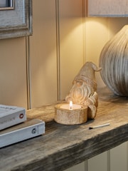 Natural Christmas Gonk Tea Light Candle Holder - Image 2 of 5