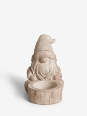 Natural Christmas Gonk Tea Light Candle Holder - Image 4 of 5