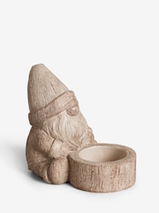 Natural Christmas Gonk Tea Light Candle Holder - Image 5 of 5