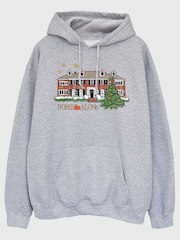 Brands In Disney Home Alone House Christmas Hoodie - 2 paveikslėlis iš 4