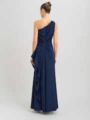 Gina Bacconi Darby One Shoulder Frill Dress - Bild 2 von 7
