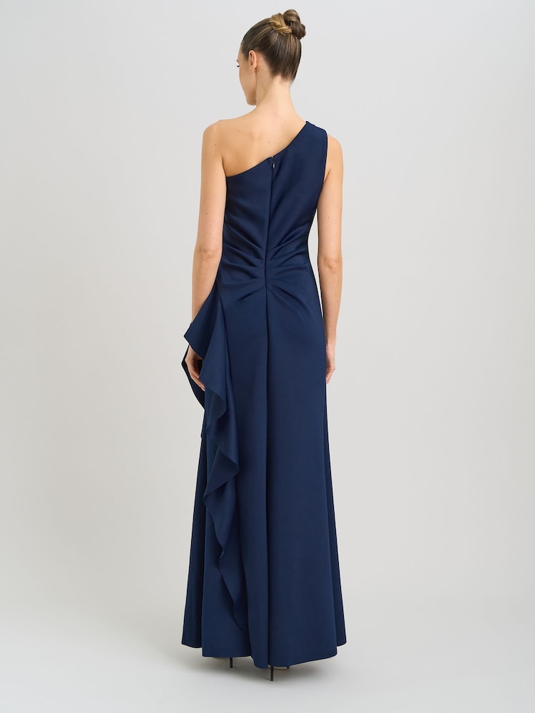 Gina Bacconi Darby One Shoulder Frill Dress - Bild 2 von 7