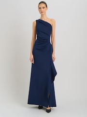Gina Bacconi Darby One Shoulder Frill Dress - Bild 5 von 7