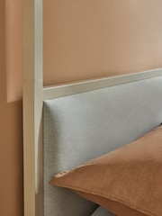 MADE.COM Putty Romy Four Poster Bed - Image 3 of 4