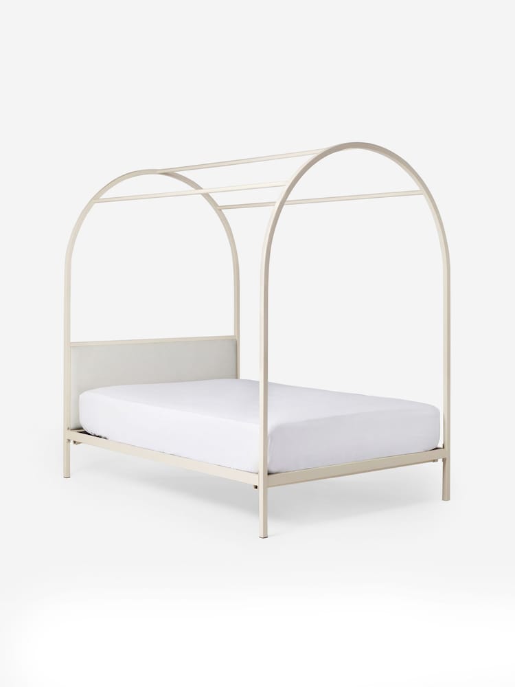 MADE.COM Putty Romy Four Poster Bed - Image 4 of 4