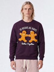 Brands In Holidays Together Christmas Sweatshirt - תמונה 1 מתוך 3