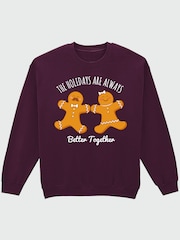Brands In Holidays Together Christmas Sweatshirt - תמונה 2 מתוך 3