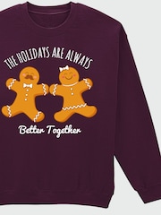Brands In Holidays Together Christmas Sweatshirt - תמונה 3 מתוך 3