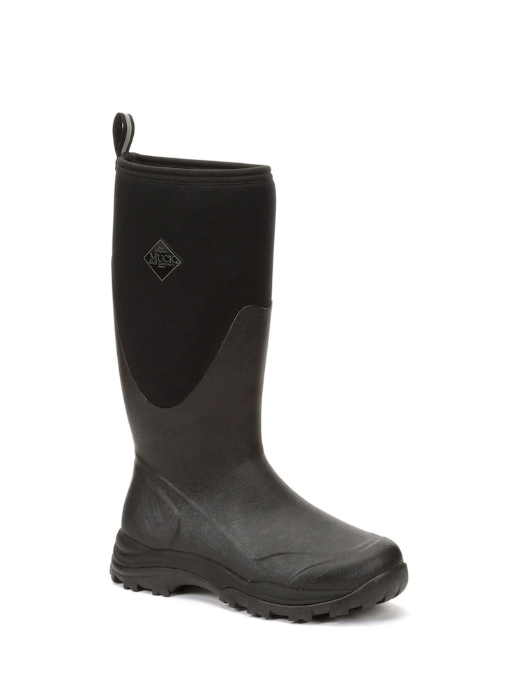Muck Boots Black Outpost Tall Wellington Boots - Image 2 of 5