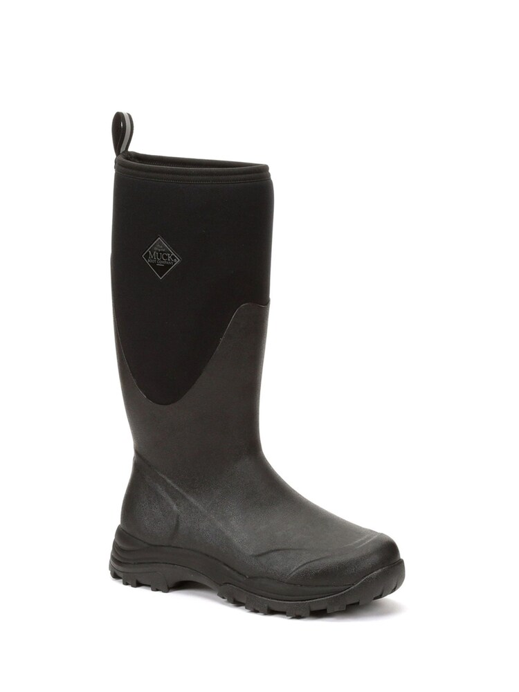 Muck Boots Black Outpost Tall Wellington Boots - Image 2 of 5 Muck Boots Black Outpost Tall Wellington Boots - Image 2 of 5