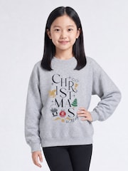Rags & Rascals Harry Potter Christmas Is Magic Sweatshirt - Imagen 1 de 4