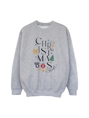 Rags & Rascals Harry Potter Christmas Is Magic Sweatshirt - Imagen 2 de 4