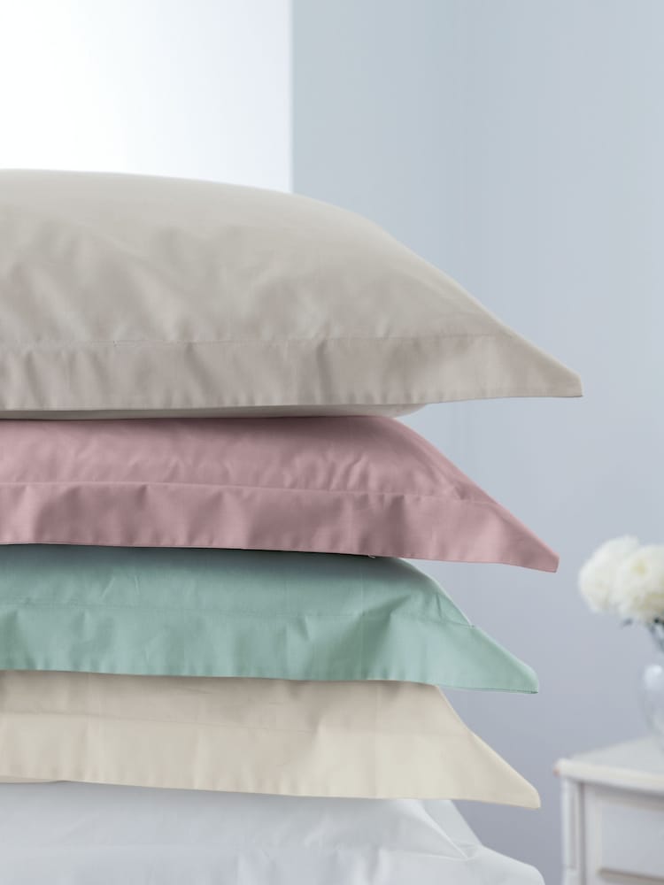 Laura Ashley set van 2 400 -draads 100% katoenen kussenslopen - Image 3 of 4