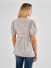 JoJo Maman Bébé Multi Maternity Blouse - Image 3 of 4