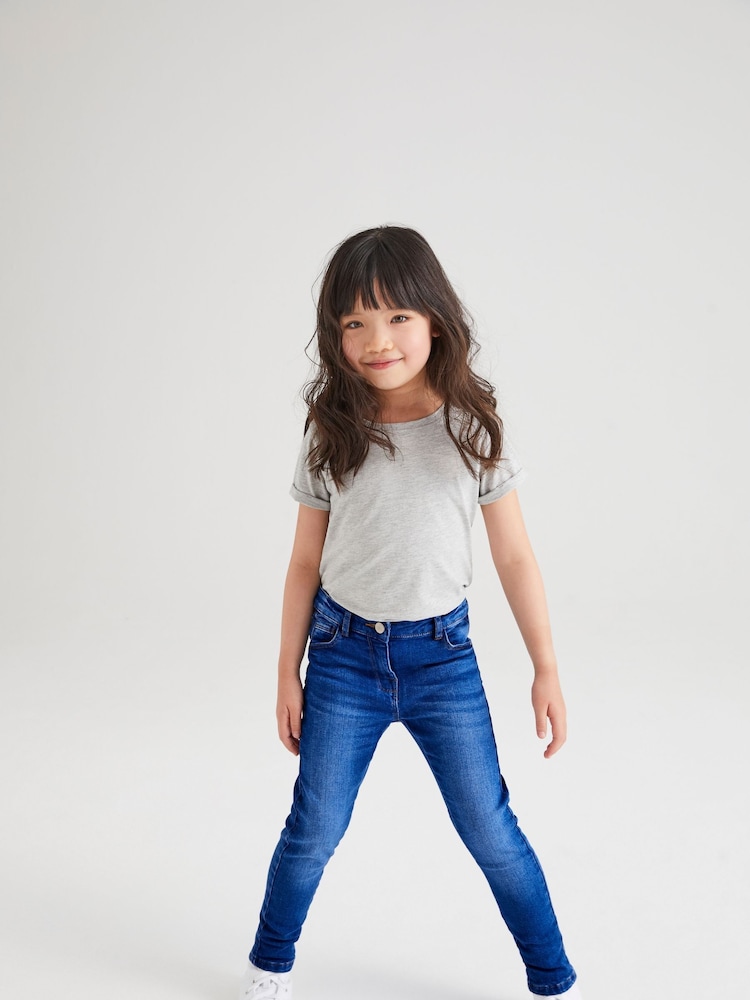 Leuchtendes Denimblau - Skinny Jeans (3–16Jahre) - Bild 1 von 5