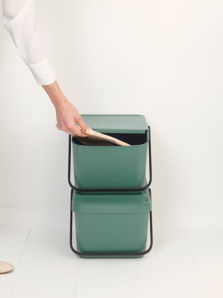 Brabantia Green Stackable Sort & Go Bin - Image 9 of 10