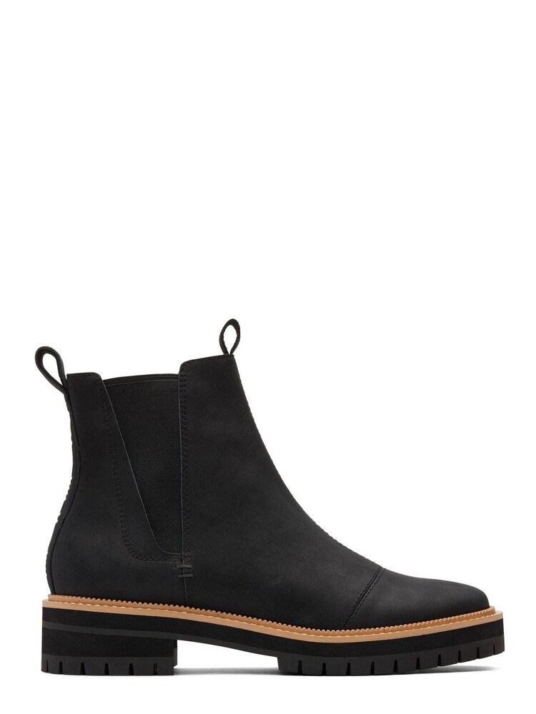 TOMS Dakota Water Resistant Leather with Faux Fur Boots - Image 3 of 7