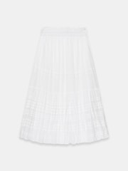 Mint Velvet White Cotton Maxi Skirt - Image 8 of 8