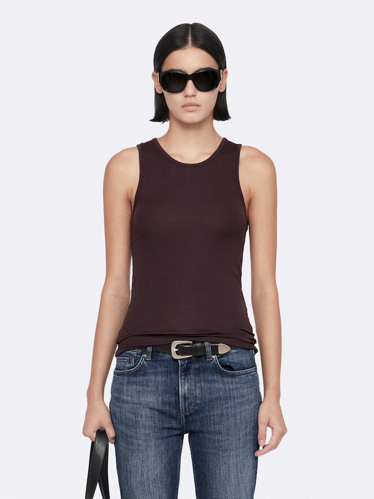AllSaints Red Teresa Vest - Image 1 of 8