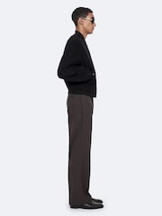 AllSaints Brown York Trousers - Image 5 of 8