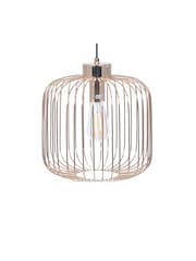 Pacific Gold Dania Metal Wire Ceiling Light Pendant - Image 4 of 5