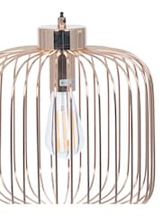 Pacific Gold Dania Metal Wire Ceiling Light Pendant - Image 5 of 5