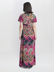 Gina Bacconi Felicity Maxikleid aus Jersey, Schwarz - Bild 2 von 4