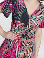 Gina Bacconi Felicity Maxikleid aus Jersey, Schwarz - Bild 4 von 4